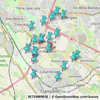 Mappa Via Gasperina, 00173 Roma RM, Italia (2.0155)