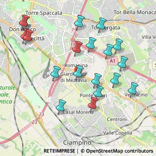 Mappa Via Gasperina, 00173 Roma RM, Italia (2.42316)