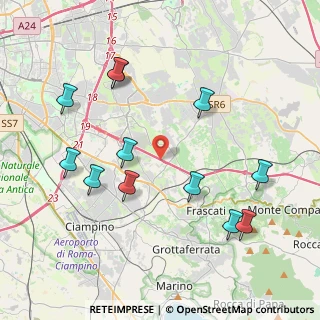 Mappa A1GRA, 00133 Roma RM, Italia (4.6525)
