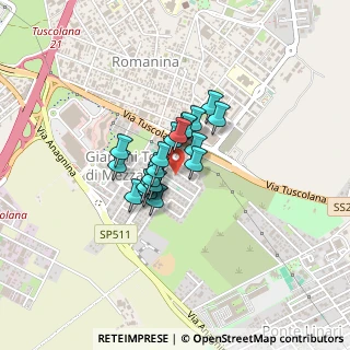 Mappa Via Dipignano, 00173 Roma RM, Italia (0.245)