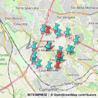 Mappa Via Dipignano, 00173 Roma RM, Italia (1.586)