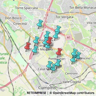 Mappa Via Dipignano, 00173 Roma RM, Italia (1.62556)
