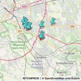 Mappa Via Dipignano, 00173 Roma RM, Italia (3.5975)