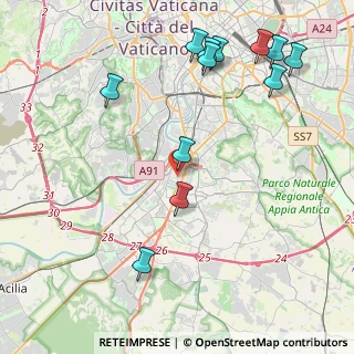 Mappa Via Liszt, 00144 Roma RM, Italia (5.32917)