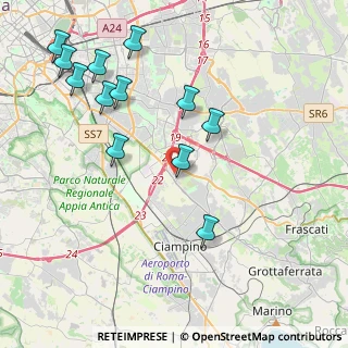 Mappa Via Riccardo Billi, 00173 Roma RM, Italia (4.84833)