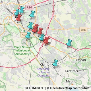 Mappa Via Riccardo Billi, 00173 Roma RM, Italia (4.37462)