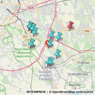 Mappa Viale Raf Vallone, 00173 Roma RM, Italia (3.39)