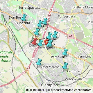Mappa Via Riccardo Billi, 00173 Roma RM, Italia (1.52385)