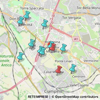 Mappa Via Riccardo Billi, 00173 Roma RM, Italia (1.91583)