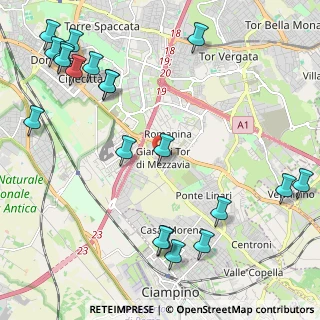 Mappa Viale Raf Vallone, 00173 Roma RM, Italia (3.0575)