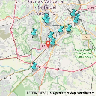 Mappa Piazzale dei Santi Pietro e Paolo, 00144 Roma RM, Italia (4.41091)