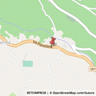 Mappa Via Prenestina, 111, 03010 Serrone, Frosinone (Lazio)