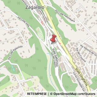 Mappa Viale Gabinovi, 4, 00039 Zagarolo, Roma (Lazio)