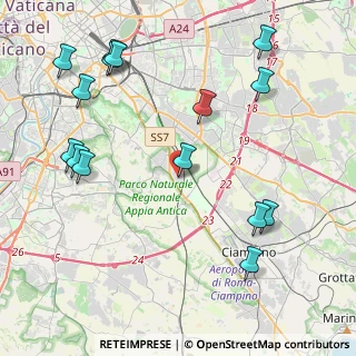 Mappa Via Squillace, 00178 Roma RM, Italia (5.434)