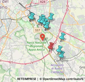Mappa Via Squillace, 00178 Roma RM, Italia (3.37)