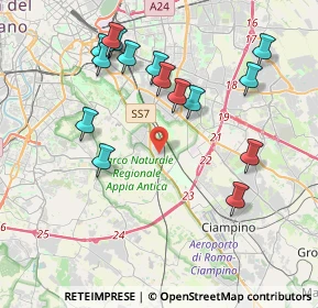 Mappa Via Squillace, 00178 Roma RM, Italia (4.41867)