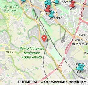 Mappa Via Squillace, 00178 Roma RM, Italia (3.51818)