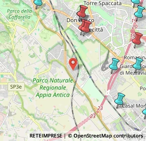 Mappa Via Squillace, 00178 Roma RM, Italia (3.56714)