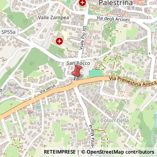 Mappa Via Selinunte, 38, 00036 Palestrina, Roma (Lazio)