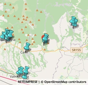 Mappa Corso Cardinali Vannutelli, 00030 Genazzano RM, Italia (5.7735)