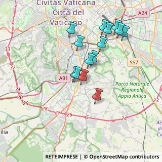 Mappa Piazza John Kennedy, 00144 Roma RM, Italia (3.64643)