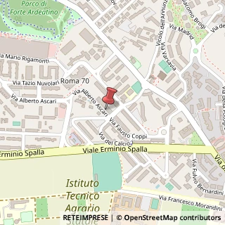 Mappa Via Alberto Ascari, 16, 00142 Roma, Roma (Lazio)