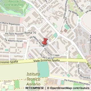Mappa Via dei granai di nerva, 00142 Roma, Roma (Lazio)