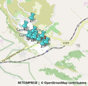 Mappa Via Antonio Russo, 71015 San Nicandro Garganico FG, Italia (0.58083)