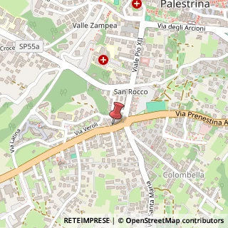 Mappa Via Prenestina Nuova, 14, 00036 Palestrina, Roma (Lazio)