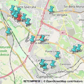 Mappa Via Salvatori Renato, 00173 Roma RM, Italia (3.083)
