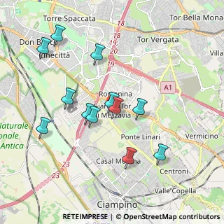 Mappa Via Salvatori Renato, 00173 Roma RM, Italia (1.94417)