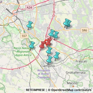 Mappa Via Salvatori Renato, 00173 Roma RM, Italia (2.94727)