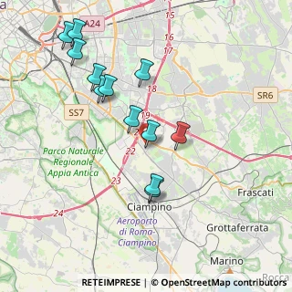 Mappa Via Salvatori Renato, 00173 Roma RM, Italia (4.0975)