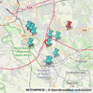 Mappa Via Salvatori Renato, 00173 Roma RM, Italia (3.40429)