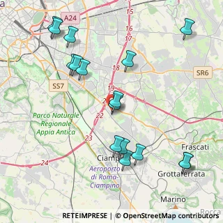 Mappa Via Salvatori Renato, 00173 Roma RM, Italia (4.93938)