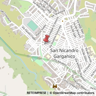 Mappa Viale Giuseppe di Vittorio, 8, 71015 San Nicandro Garganico FG, Italia, 71015 San Nicandro Garganico, Foggia (Puglia)