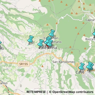 Mappa Corso Pierluigi, 00036 Palestrina RM, Italia (2.76308)
