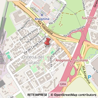 Mappa Via Ferruzzano, 58, 00173 Roma, Roma (Lazio)