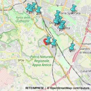 Mappa Via Zosimo, 00178 Roma RM, Italia (2.535)