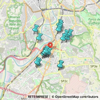 Mappa Piazza Barcellona, 00144 Roma RM, Italia (1.5155)