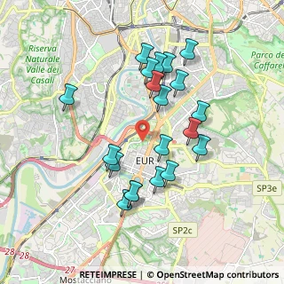 Mappa Piazza Barcellona, 00144 Roma RM, Italia (1.8545)