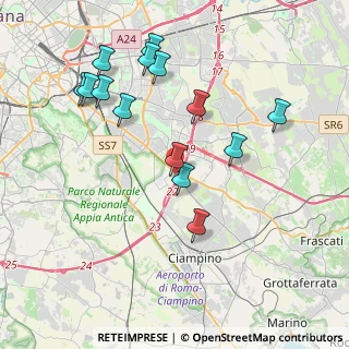 Mappa Anagnina- Casale Ferranti, 00173 Roma RM, Italia (4.26286)