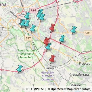 Mappa Via Soveria Mannelli, 00173 Roma RM, Italia (4.502)