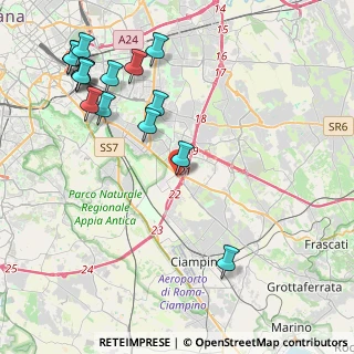Mappa Anagnina- Casale Ferranti, 00173 Roma RM, Italia (5.42133)