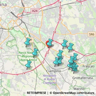 Mappa Via Soveria Mannelli, 00173 Roma RM, Italia (4.35286)