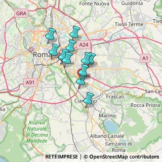 Mappa Via Soveria Mannelli, 00173 Roma RM, Italia (5.40182)