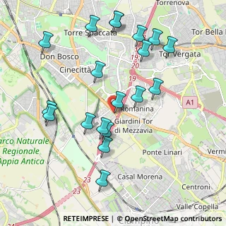 Mappa Via Soveria Mannelli, 00173 Roma RM, Italia (2.26368)