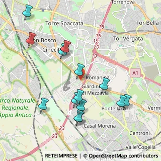 Mappa Via Soveria Mannelli, 00173 Roma RM, Italia (2.27429)