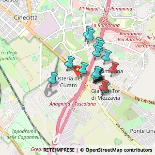 Mappa Via Soveria Mannelli, 00173 Roma RM, Italia (0.6745)
