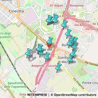 Mappa Via Soveria Mannelli, 00173 Roma RM, Italia (0.944)